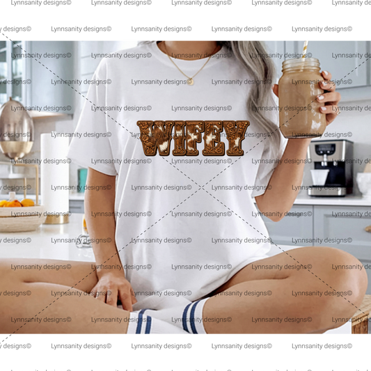 Western Tooled Wifey Digital Design