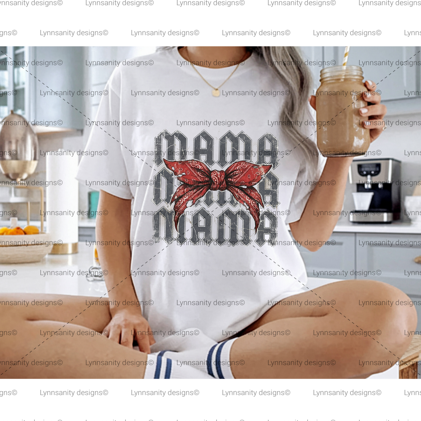 Mama Bandana Western Stack PNG