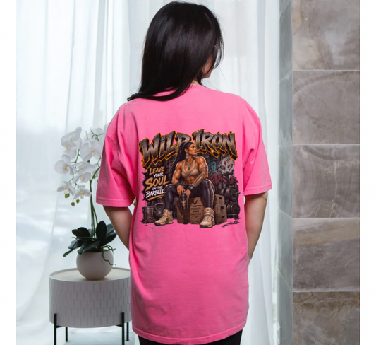 Wild Iron Princess gym tee