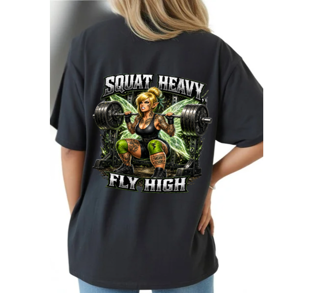 Squat Heavy Fly High Tee
