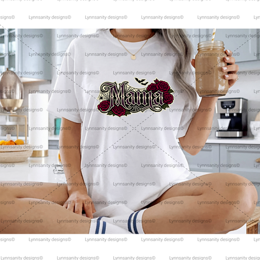 Gothic Rose Mama PNG