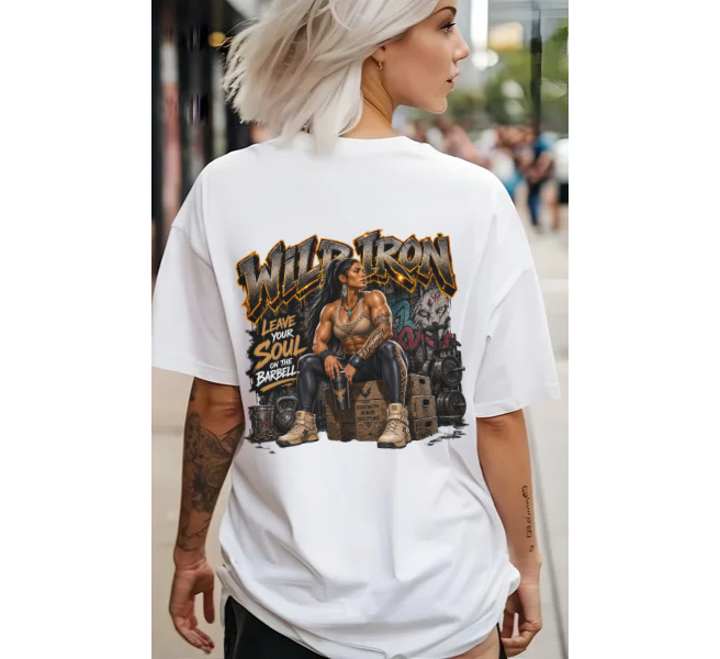 Wild Iron Princess gym tee