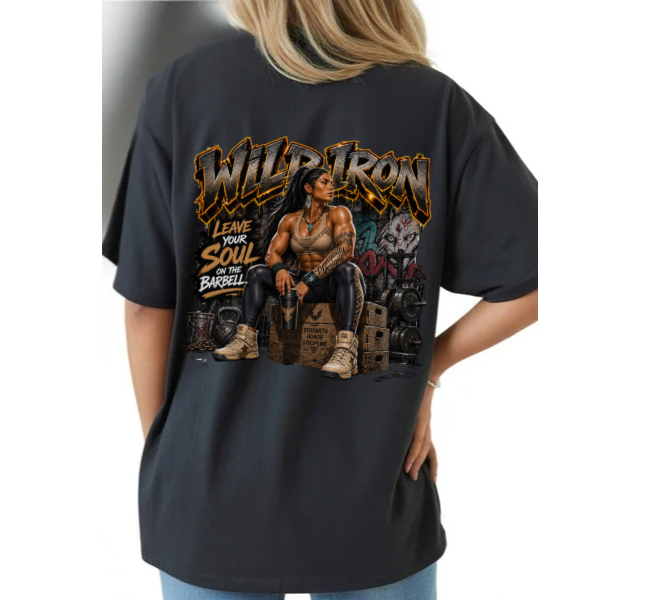 Wild Iron Princess gym tee