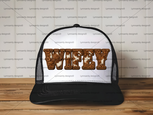 Western Tooled Wifey Digital Design