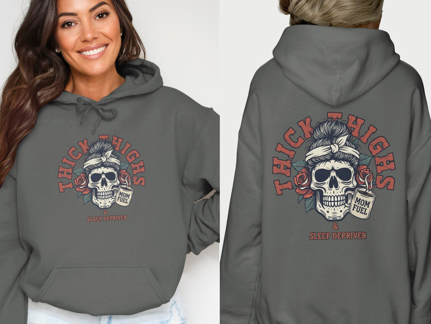 THICK HIGHS & MOM FUEL & SLEEP DEPRIVED Hoodie