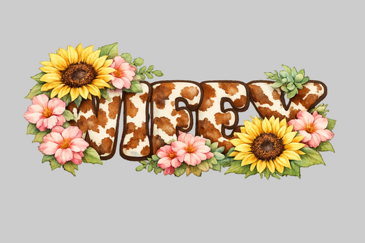 Sunflower Wifey Western Digital Design
